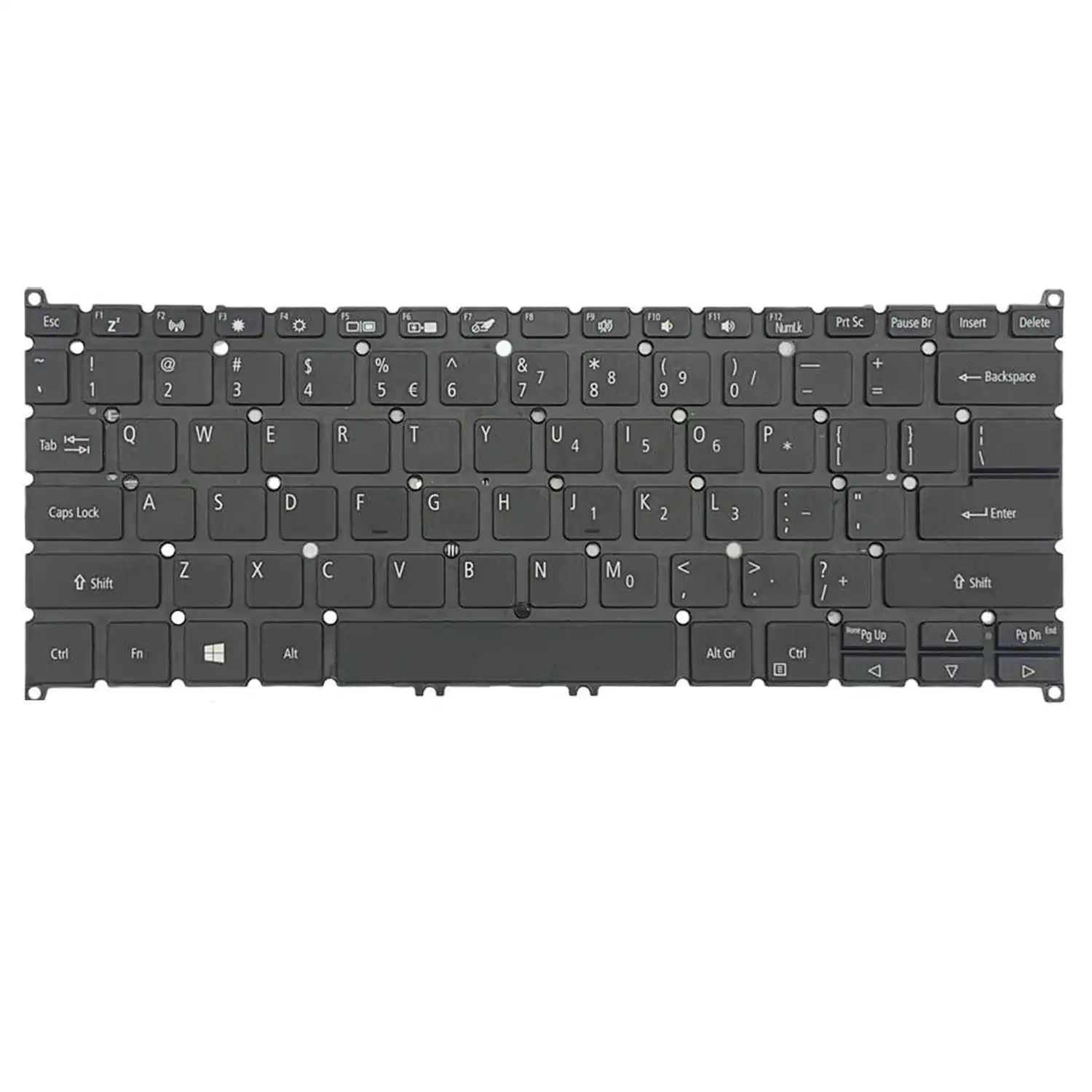 Keyboard Acer Swift 3 SF314-51 US Black Without Frame / Backlit