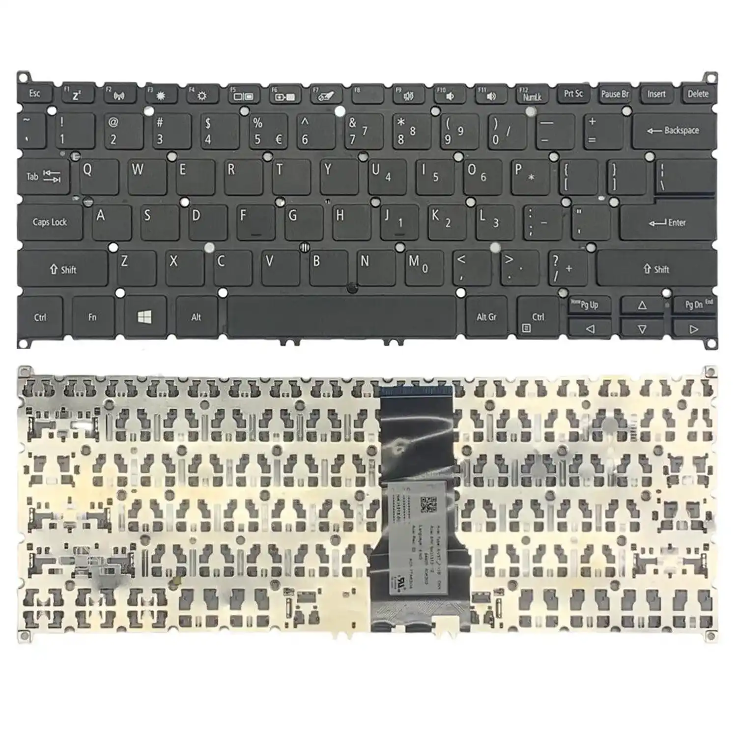 Keyboard Acer Swift 3 SF314-51 US Black Without Frame / Backlit - Image 3