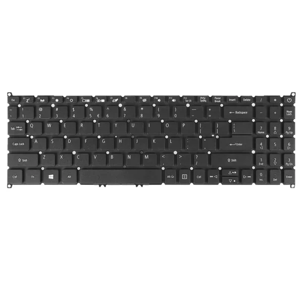Keyboard Acer Swift SF315-51 US Black Without Frame & Backlit