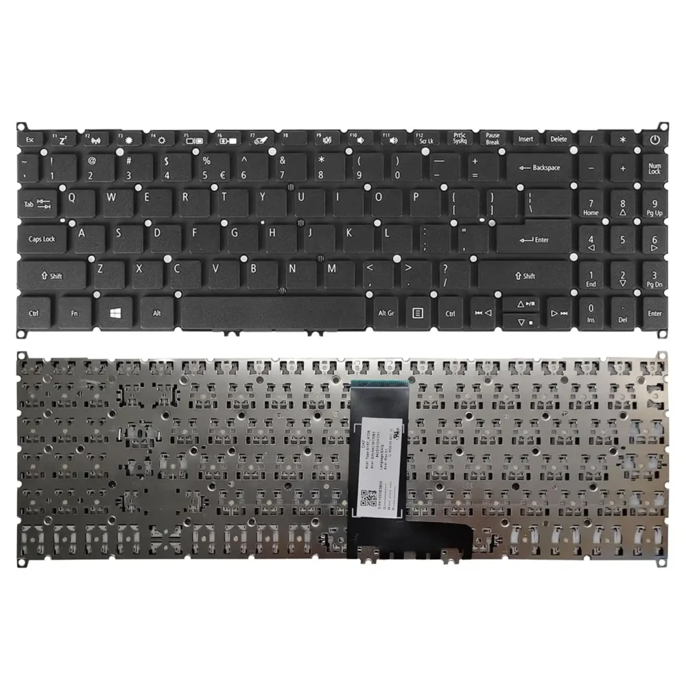 Keyboard Acer Swift SF315-51 US Black Without Frame & Backlit - Image 3