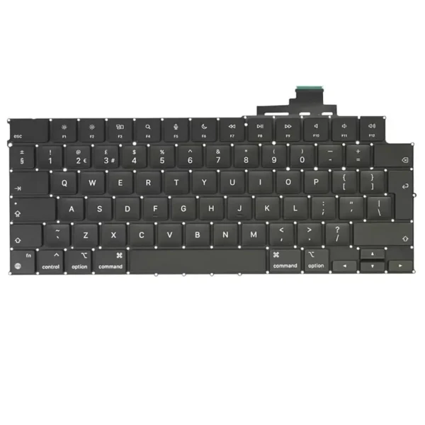 Keyboard Apple MacBook Air A2681 UK Black Without Frame & Backlit