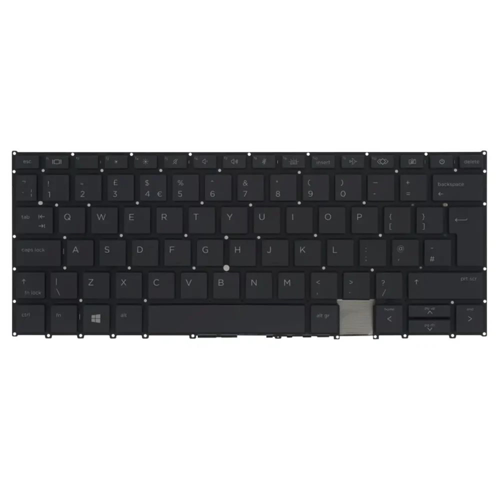 Keyboard HP EliteBook x360 1030 G8 UK Black Without Frame & With Backlit