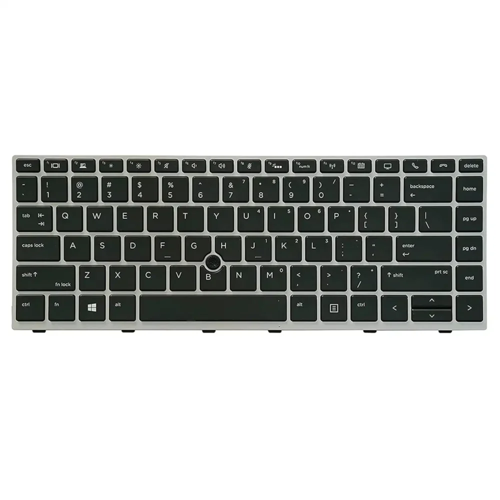 Keyboard HP EliteBook 840 G5 US Silver Frame With Pointer & Backlit