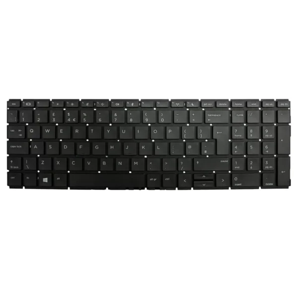 Keyboard HP ProBook 450 G6 UK Black Without Frame & With Backlit