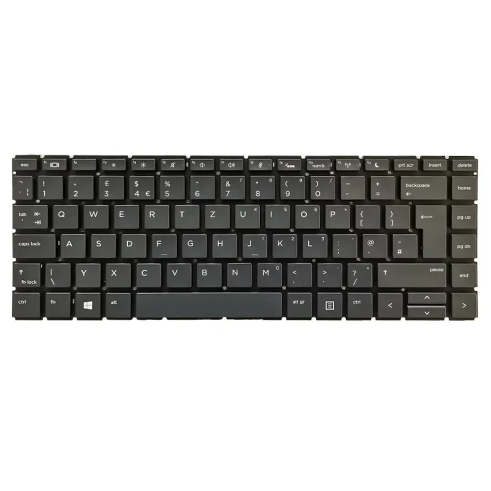 Keyboard HP ProBook 440 G7 UK Black Without Frame & With Backlit