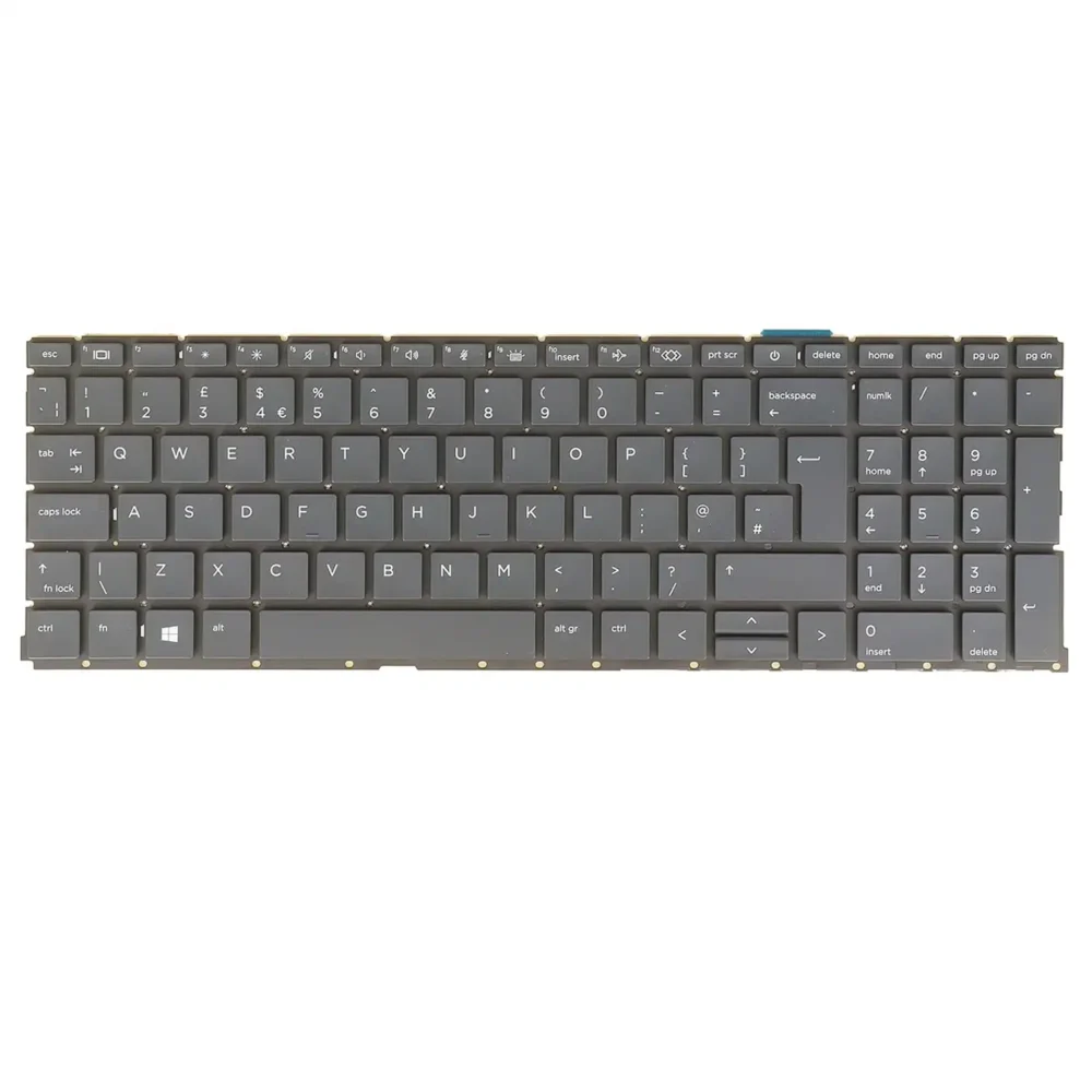 Keyboard HP ProBook 450 G8 UK Black Without Frame & With Backlit