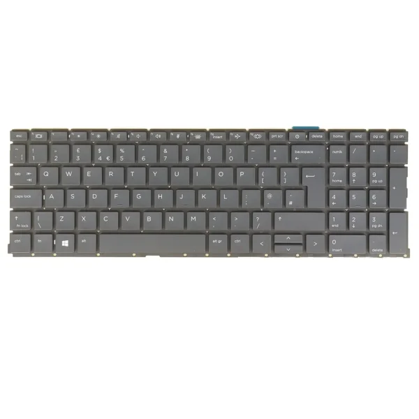 Keyboard HP ProBook 450 G8 UK Black Without Frame & With Backlit