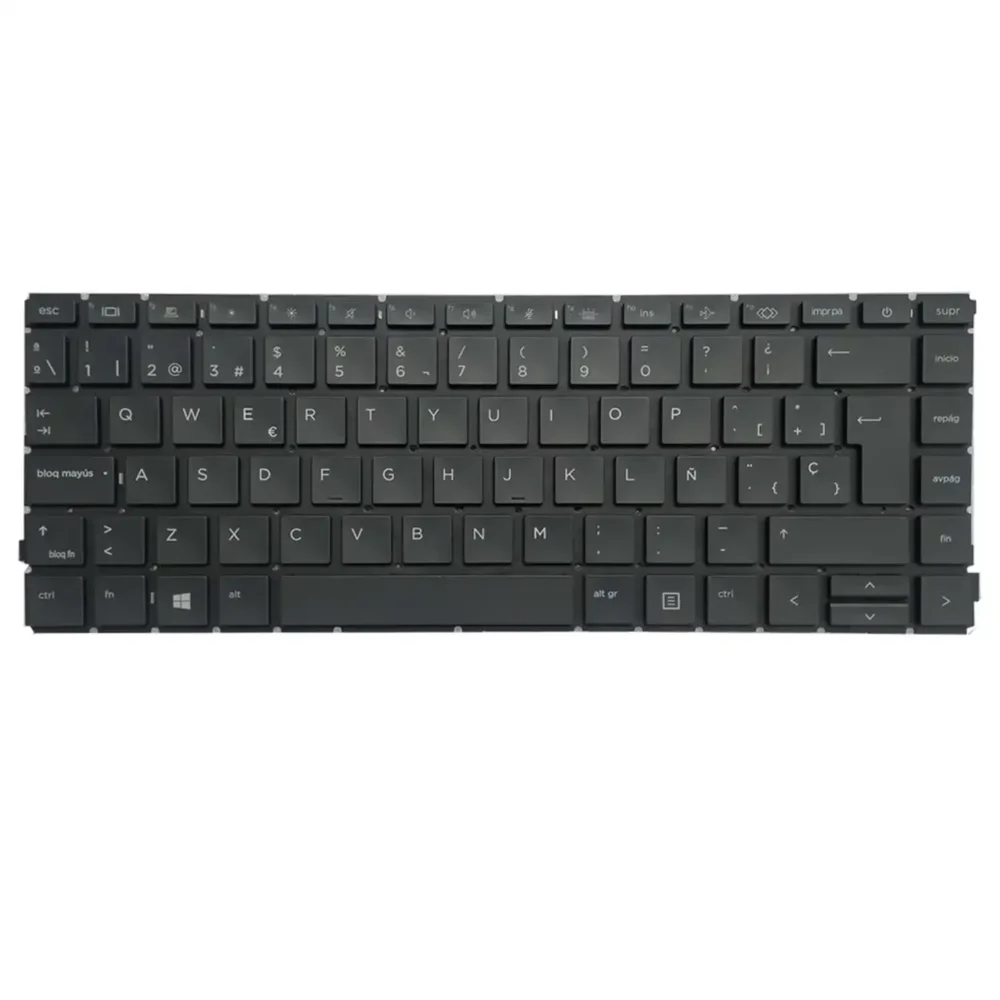 Keyboard HP ProBook 440 G8 UK Black Without Frame & With Backlit