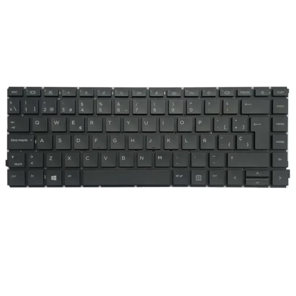Keyboard HP ProBook 440 G8 UK Black Without Frame & With Backlit