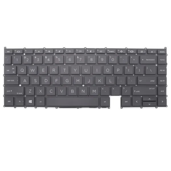 Keyboard HP EliteBook x360 1040 G7 US Black Without Frame & With Backlit