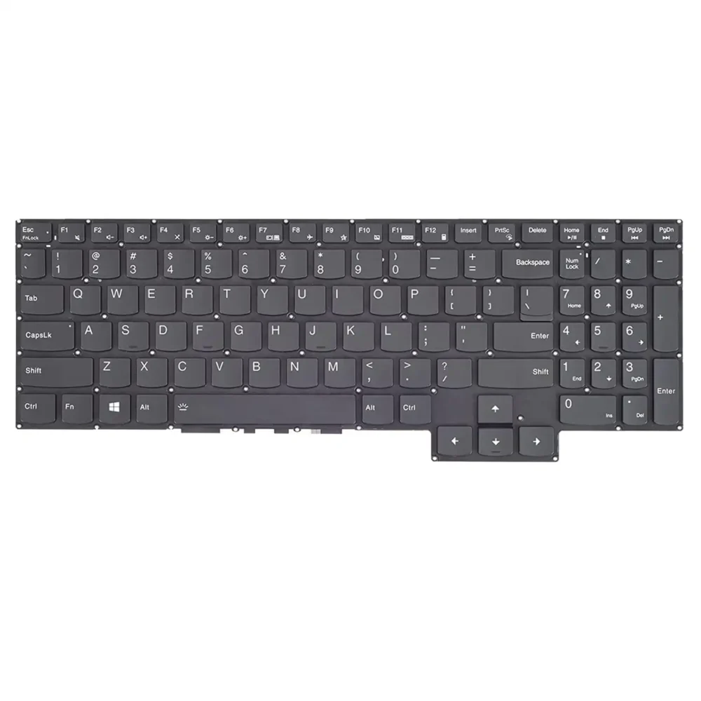 Keyboard Lenovo Legion 5 15IMH05H US Black Without Frame & With Backlit