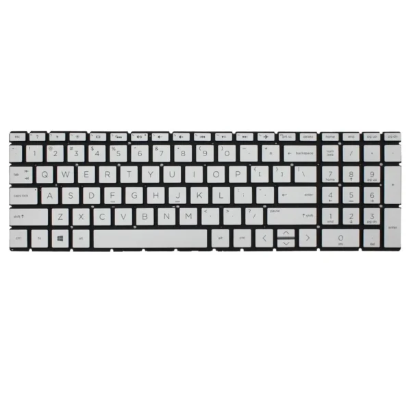 Keyboard HP Pavilion 15-DA US Silver Without Frame & With Backlit