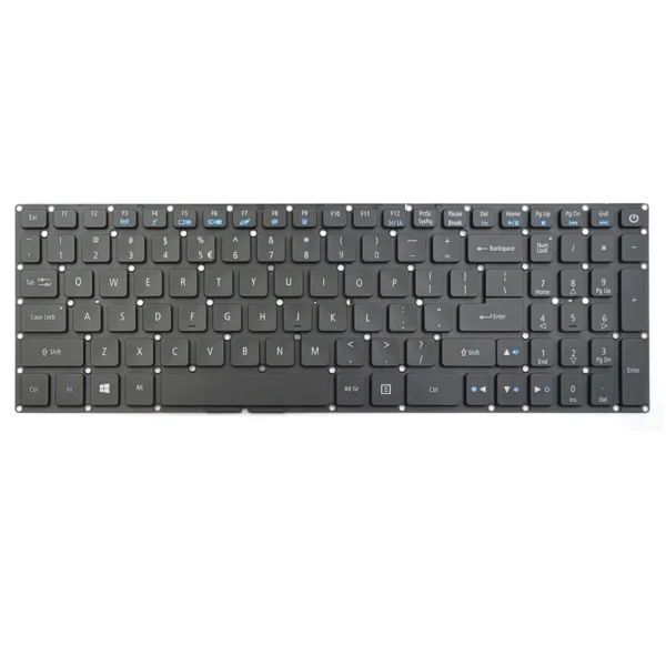 Keyboard Acer VN7-791 US Black Without Frame & With Backlit