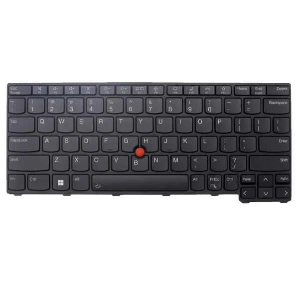 Keyboard Lenovo ThinkPad X13 3rd Gen US Black Frame With Pointer & Backlit
