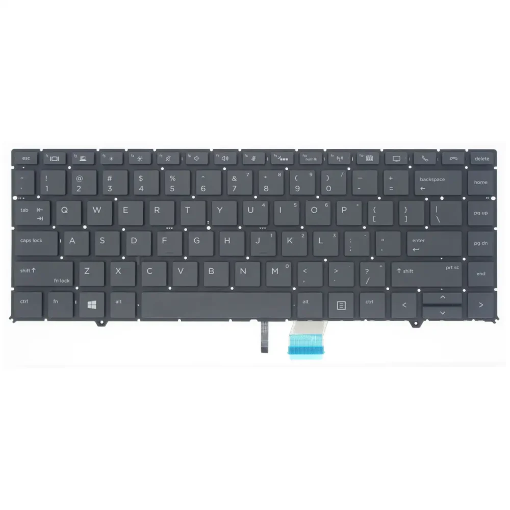 Keyboard HP Zbook Studio G5 US Black Without Frame & With Backlit