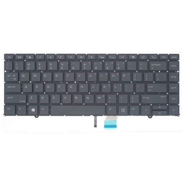 Keyboard HP Zbook Studio G5 US Black Without Frame & With Backlit