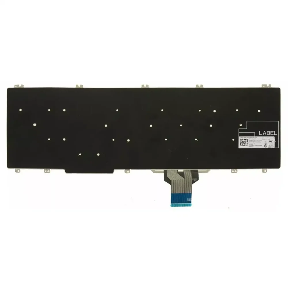 Keyboard Dell Latitude 5500 US Black Without Frame & Backlit - Image 2