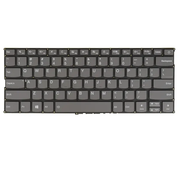 Keyboard Lenovo IdeaPad V720-14 US Gray Without Frame & With Backlit