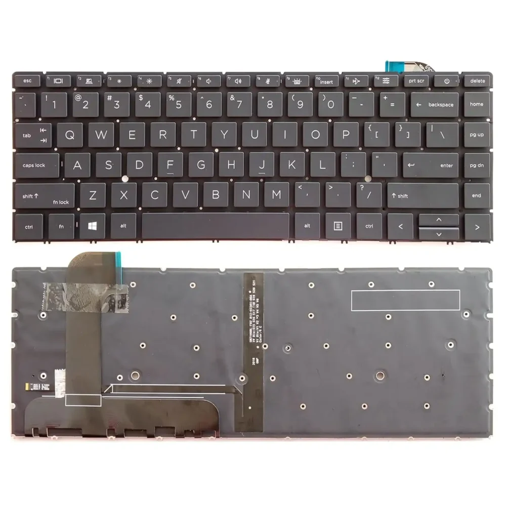 Keyboard HP Zbook Studio G7 US Black Without Frame & With Backlit - Image 3