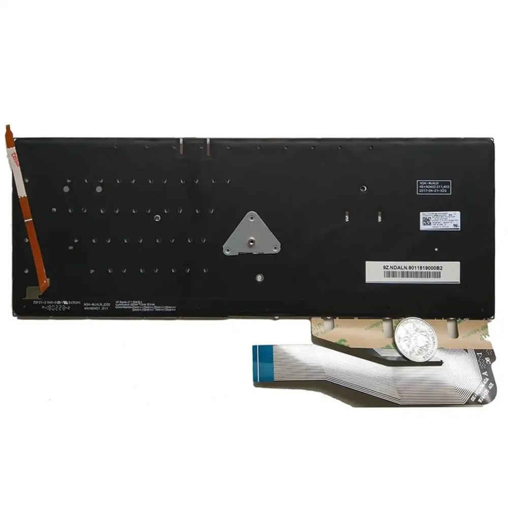 Keyboard ASUS VivoBook TP410U US Black Without Frame & With Backlit - Image 2