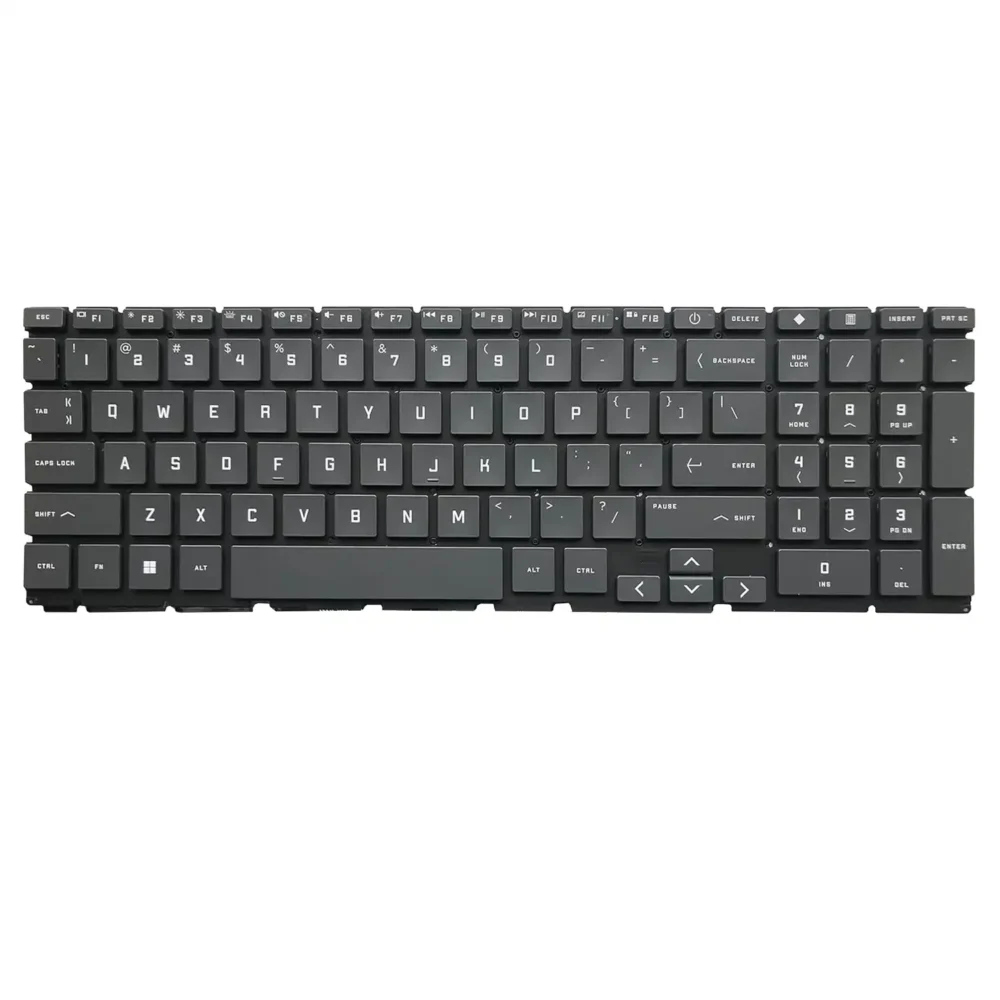 Keyboard HP Victus 15-FA US Gray Without Frame & With Backlit