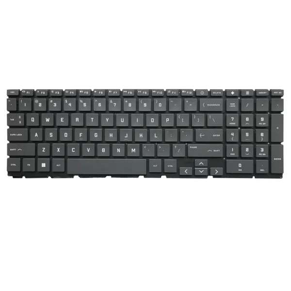 Keyboard HP Victus 15-FA US Gray Without Frame & With Backlit