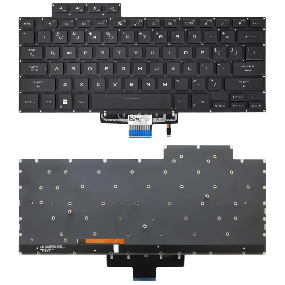 Keyboard ASUS Rog Zephyrus GA503 US Black Without Frame & With Backlit - Image 3