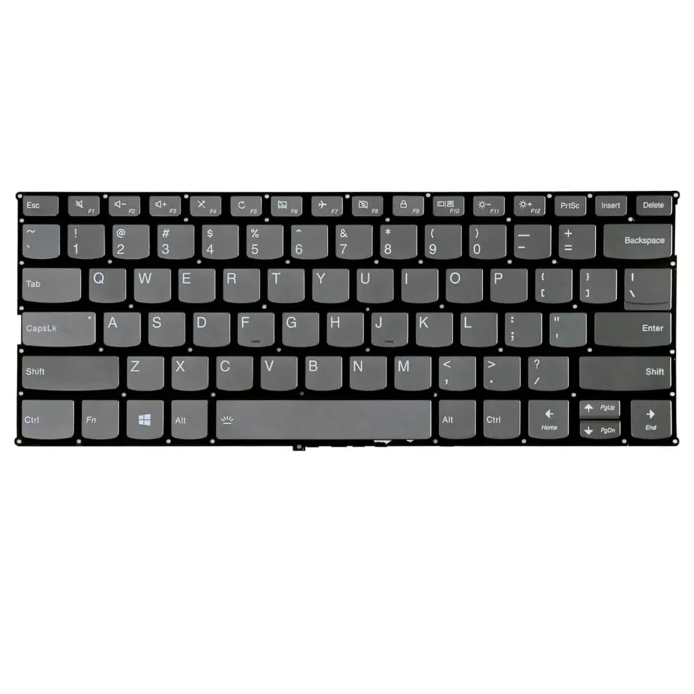 Keyboard Lenovo Yoga 720-12IKB US Gray Without Frame & Backlit