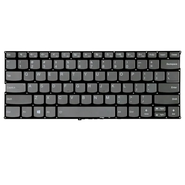 Keyboard Lenovo Yoga 720-12IKB US Gray Without Frame & Backlit
