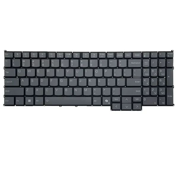 Keyboard Lenovo ThinkBook 16 G7 ARP US Gray Without Frame & With Backlit