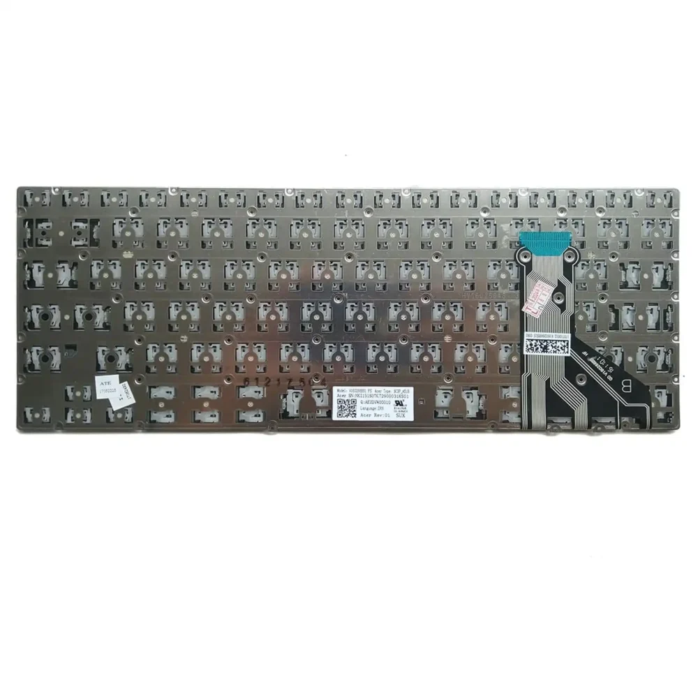 Keyboard Acer Spin 7 SP714-51 US Black Without Frame Power Switch & Backlit - Image 2