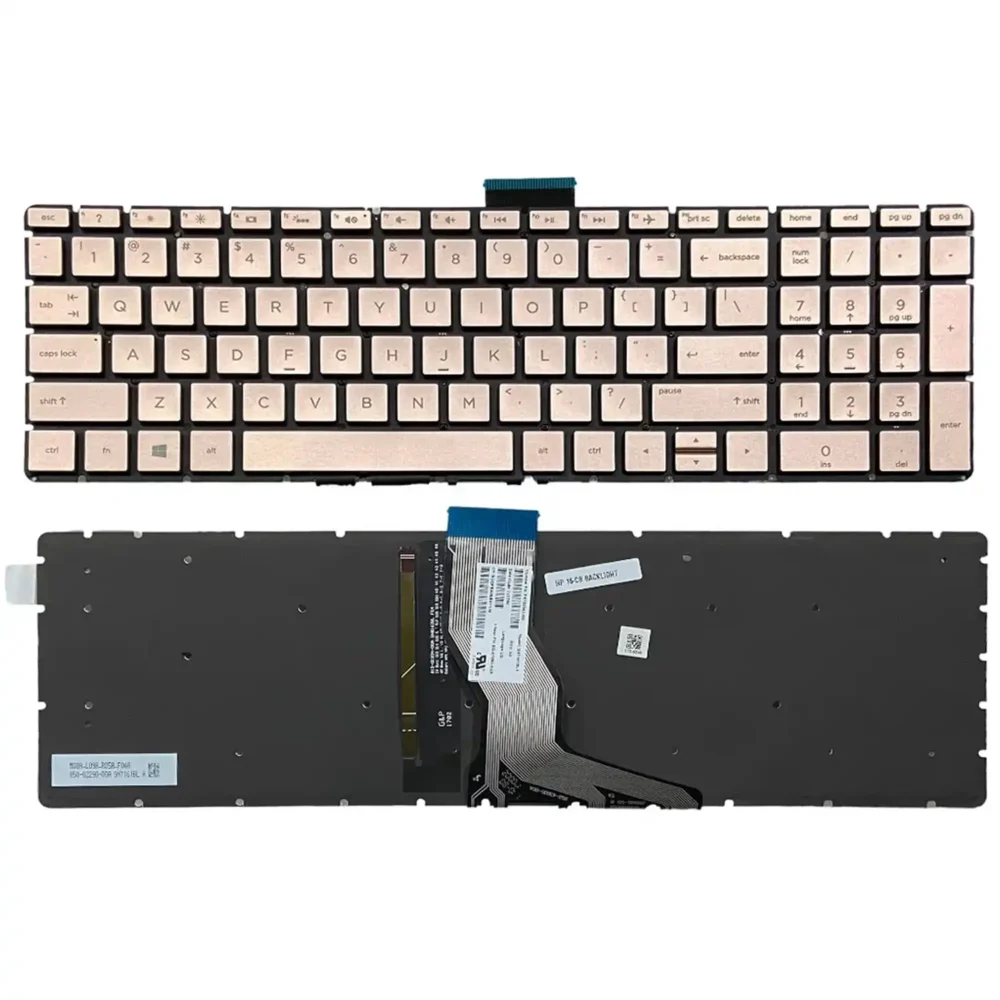 Keyboard HP Envy X360 15-EU US Gold Without Frame & With Backlit - Image 3