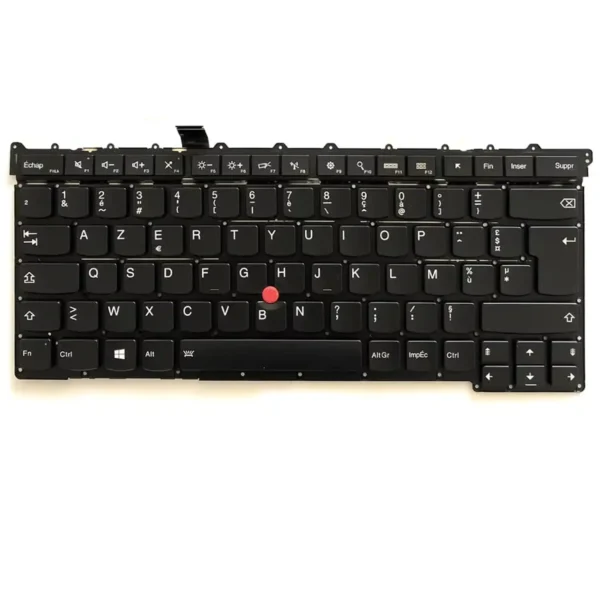 Keyboard Lenovo ThinkPad X1 Carbon 3rd Gen UK Black Without Frame With Pointer & Backlit