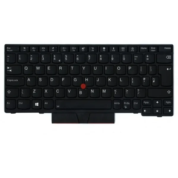 Keyboard Lenovo ThinkPad X280 UK Black Frame With Pointer & Backlit