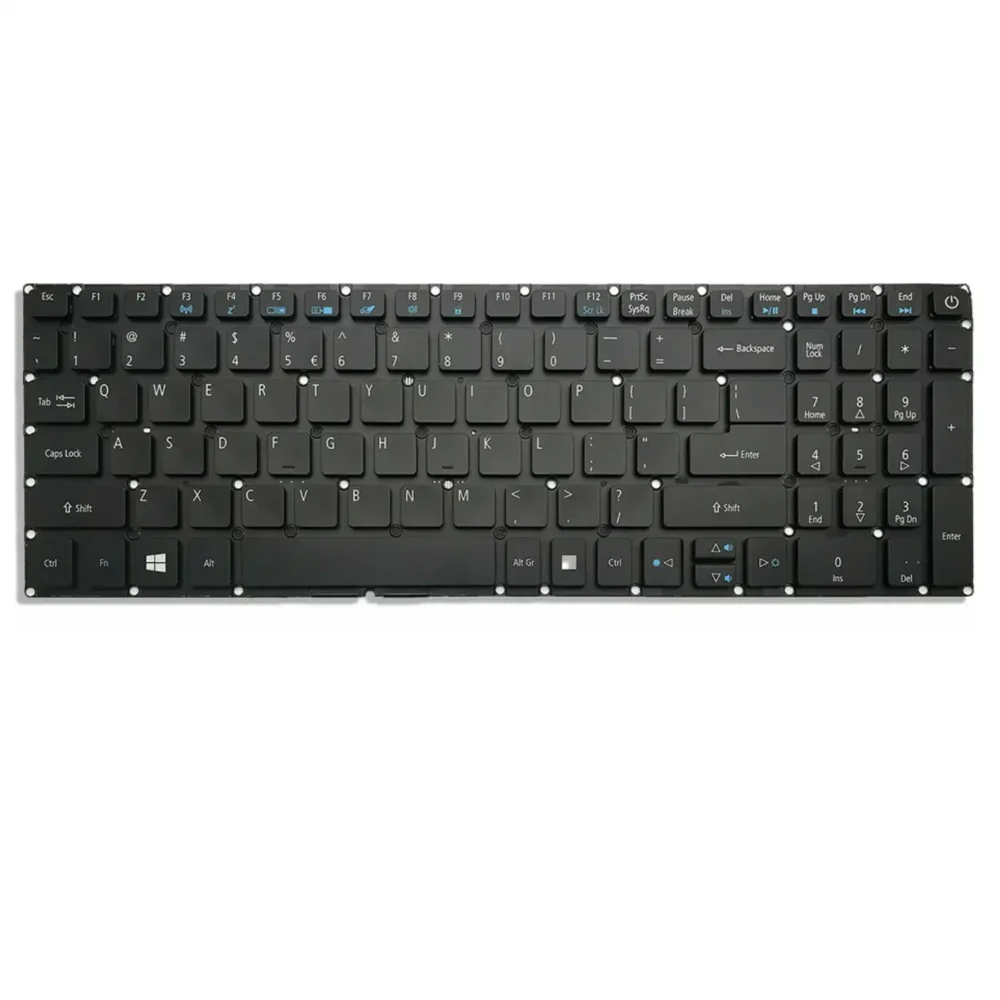 Keyboard Acer Nitro V15 ANV15-51 US Black Without Frame & With Backlit