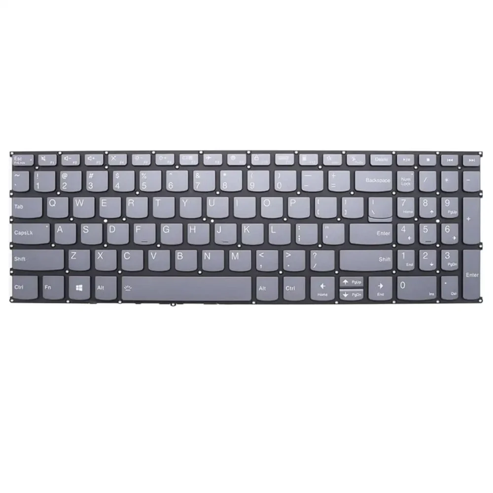 Keyboard Lenovo IdeaPad 5-15IIL05 US Gray Without Frame & Backlit