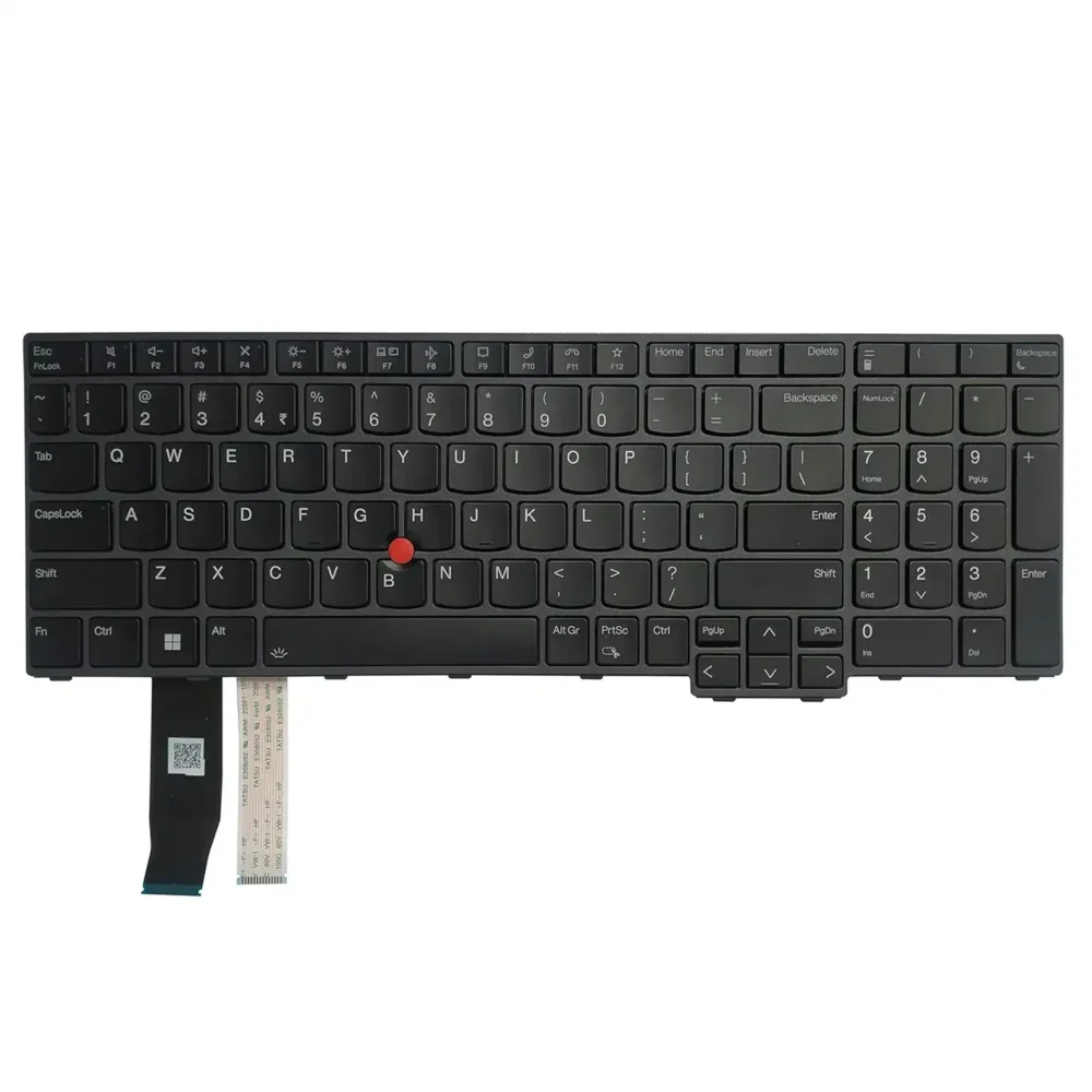 Keyboard Lenovo ThinkPad E16 1st Gen US Black Frame With Pointer & Backlit