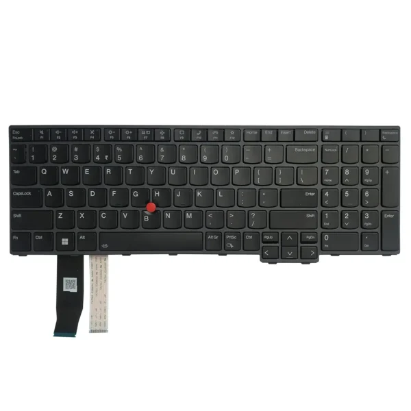 Keyboard Lenovo ThinkPad E16 1st Gen US Black Frame With Pointer & Backlit