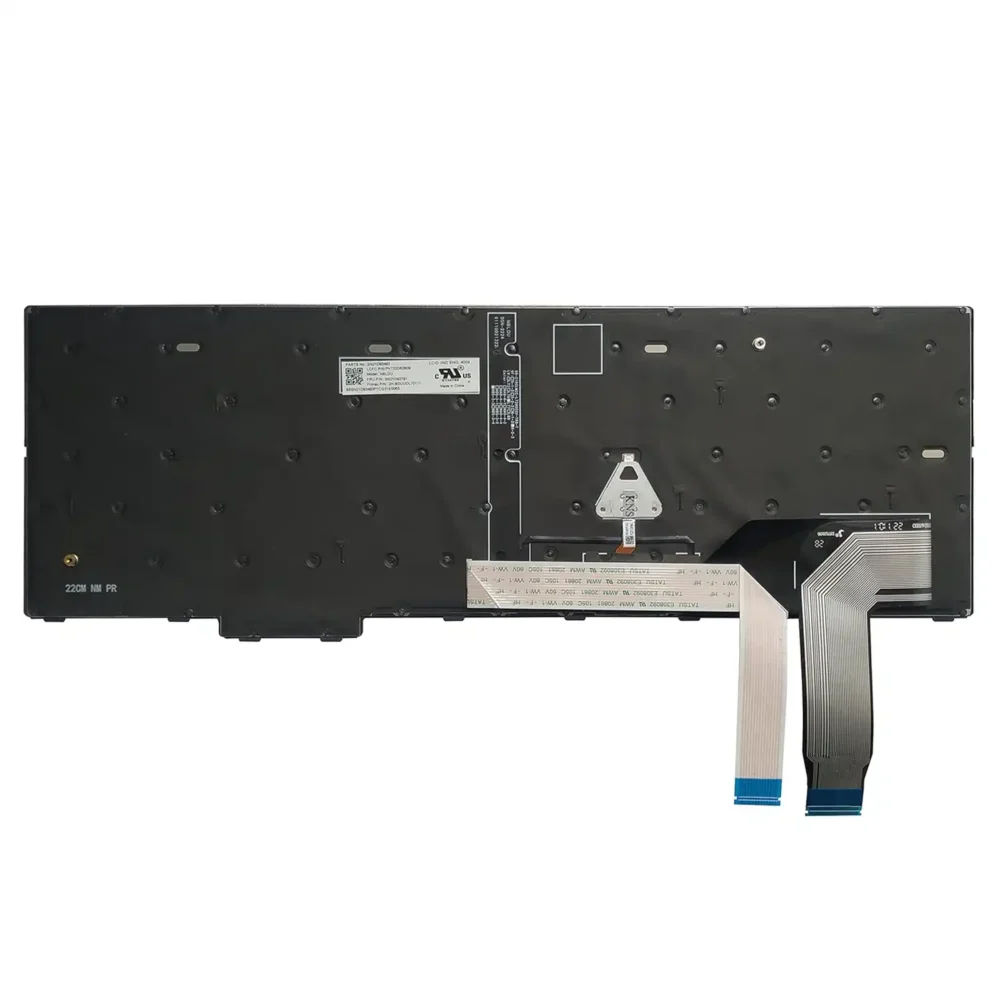 Keyboard Lenovo ThinkPad E16 1st Gen US Black Frame With Pointer & Backlit - Image 2