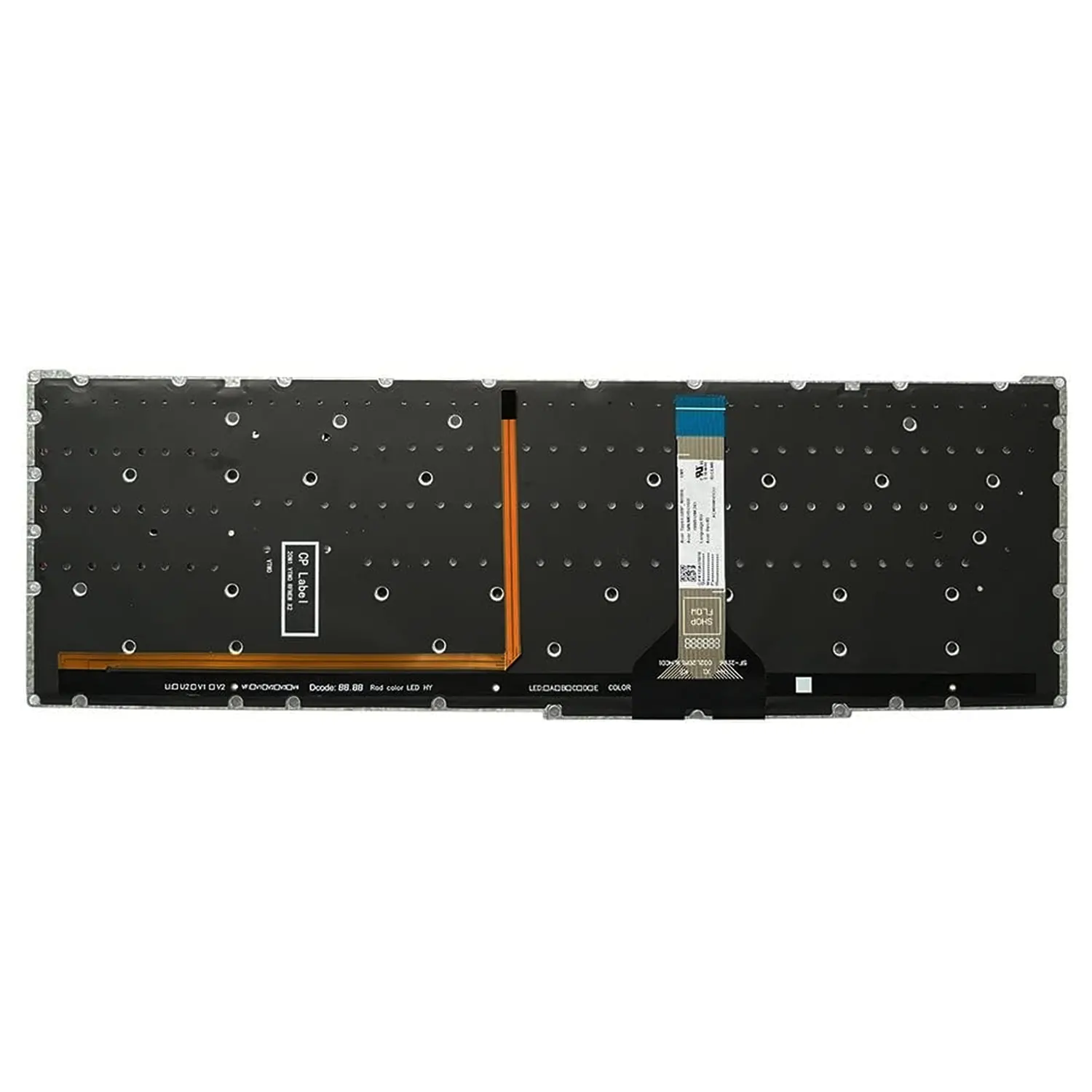 acer nitro an515056 us backlit keyboard red back side