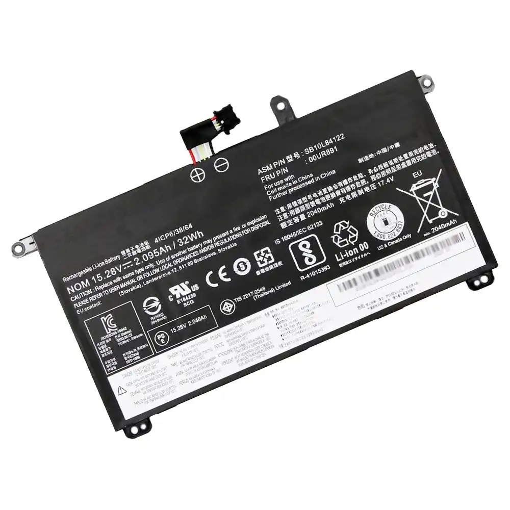 Original Battery Lenovo ThinkPad T570 32Wh (00UR891)