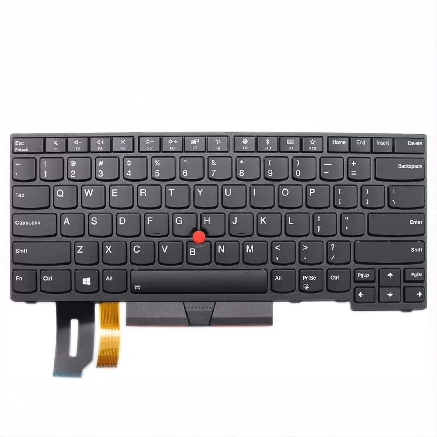Keyboard Lenovo ThinkPad T480s US Black Frame With Pointer / Backlit
