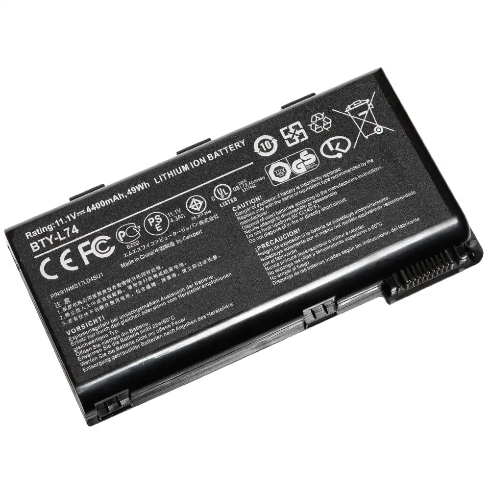 Battery MSI OEM CR700 6-Cell 4400mAh (BTY-L74)