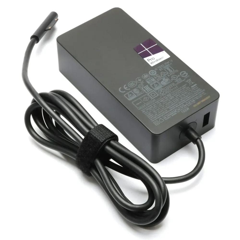 Original Charger Microsoft Surface Book 2 1798 15V~6.33A 102W Magnetic Pin