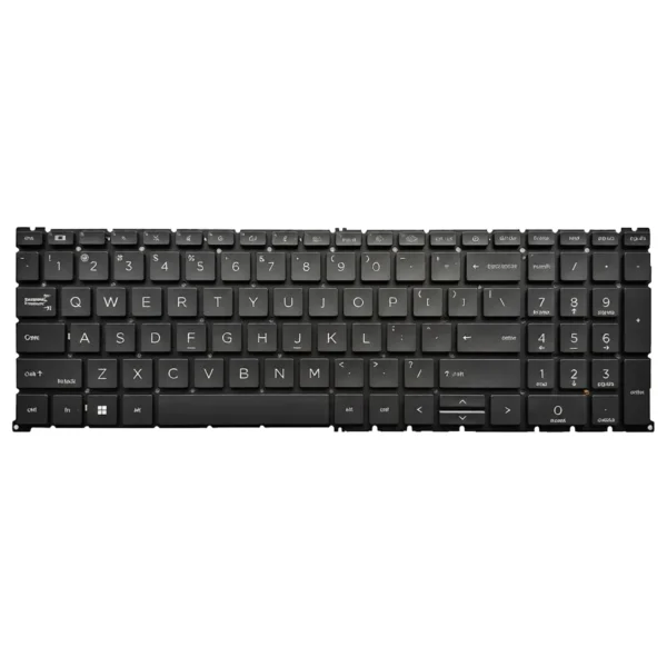 hp zbook fury 16 G9 us black backlit keyboard