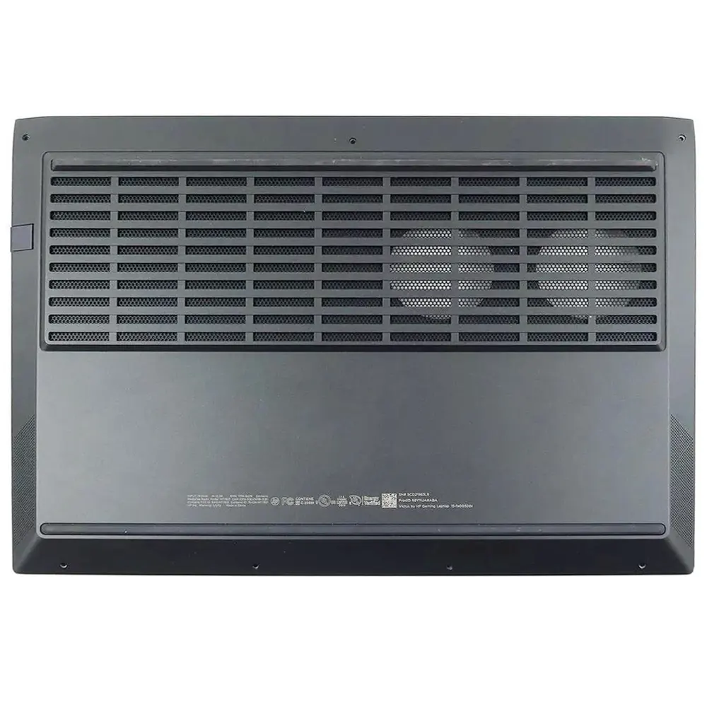 hp victus 15-fa d cover gray front side