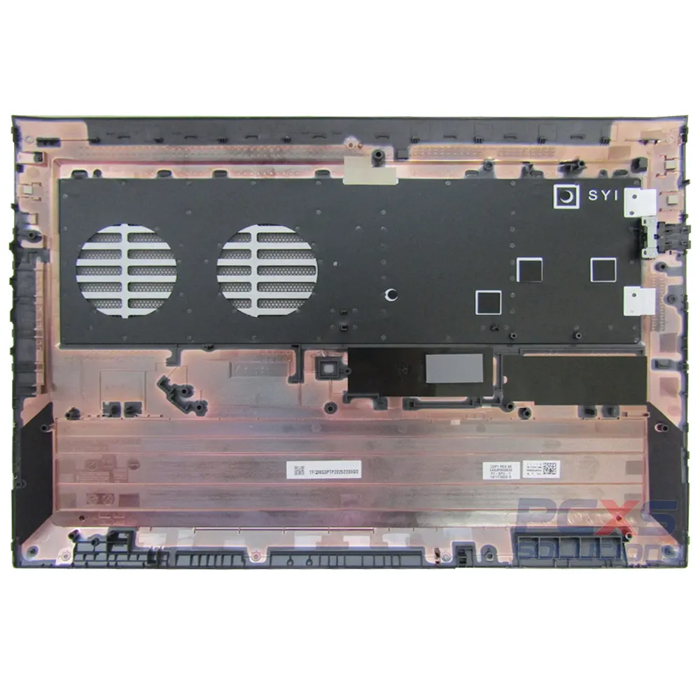 hp victus 15-fa d cover blue back side